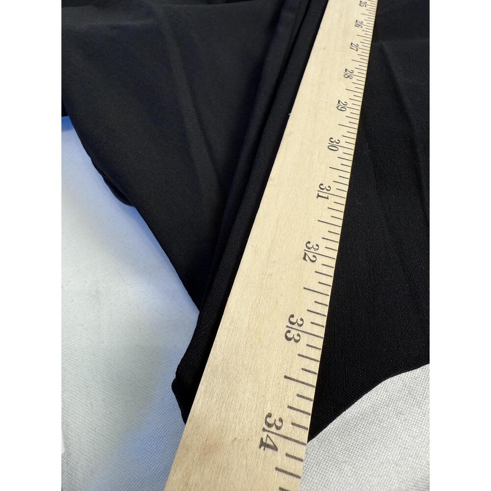 NWT Avenue Womens Black Wide Leg Formal Boot Pants 30 Tall - Picture 10 of 10